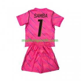 Maillot de Foot France Brice Samba 1 Gardien Enfant Exterieur World Cup 2026